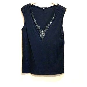 RACHEL RACHEL ROY Black Sleeveless Top